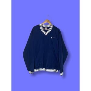 VINTAGE NIKE 80's 90's Track Windbreaker MENS Sz LARGE JUST DO IT